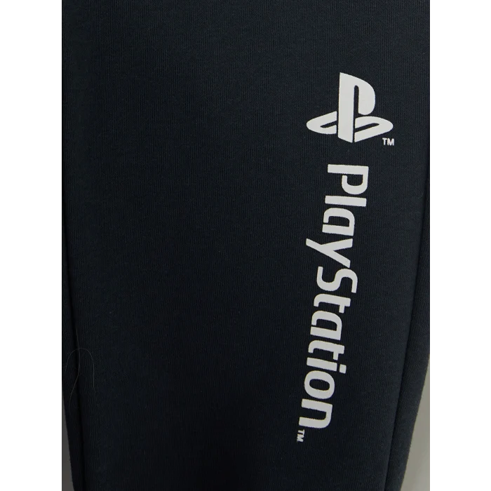 LCW Kids Lacivert PlayStation Baskılı Erkek Çocuk Eşofman Takımı