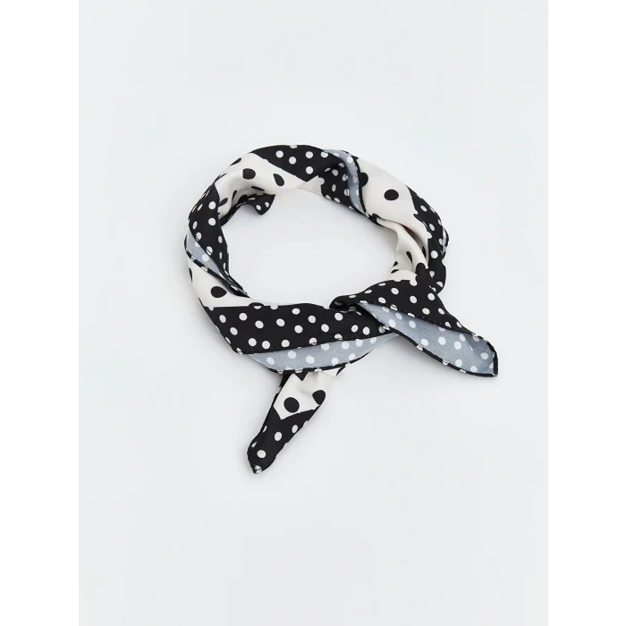 LCW ACCESSORIES Ekru Desenli Kadın Bandana
