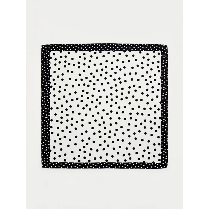 LCW ACCESSORIES Ekru Desenli Kadın Bandana