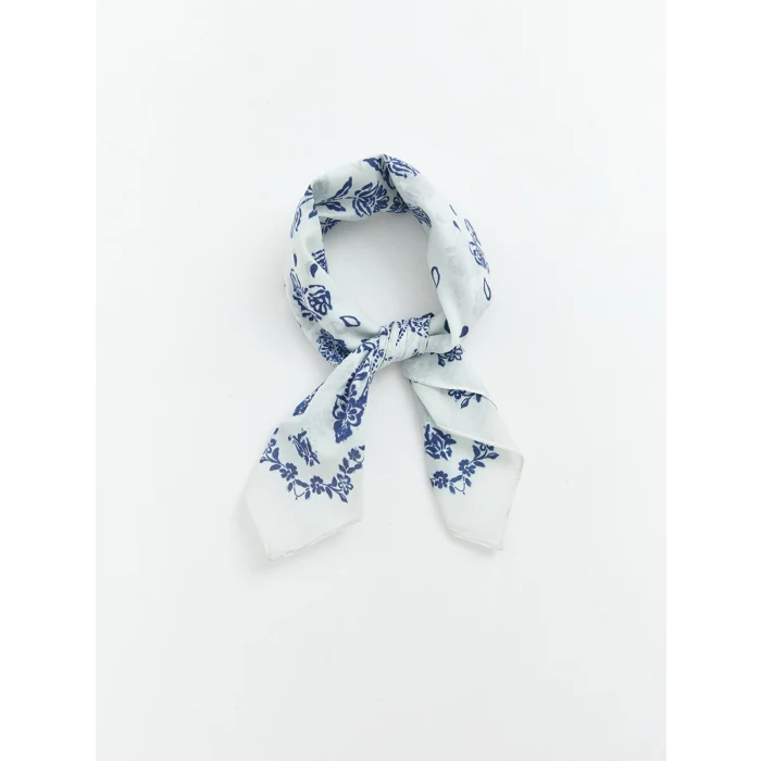 LCW ACCESSORIES Lacivert Desenli Kadın Fular