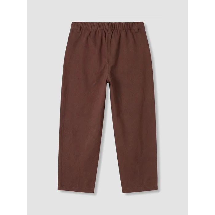 LCW Kids Kahverengi Kız Çocuk Gabardin Pantolon