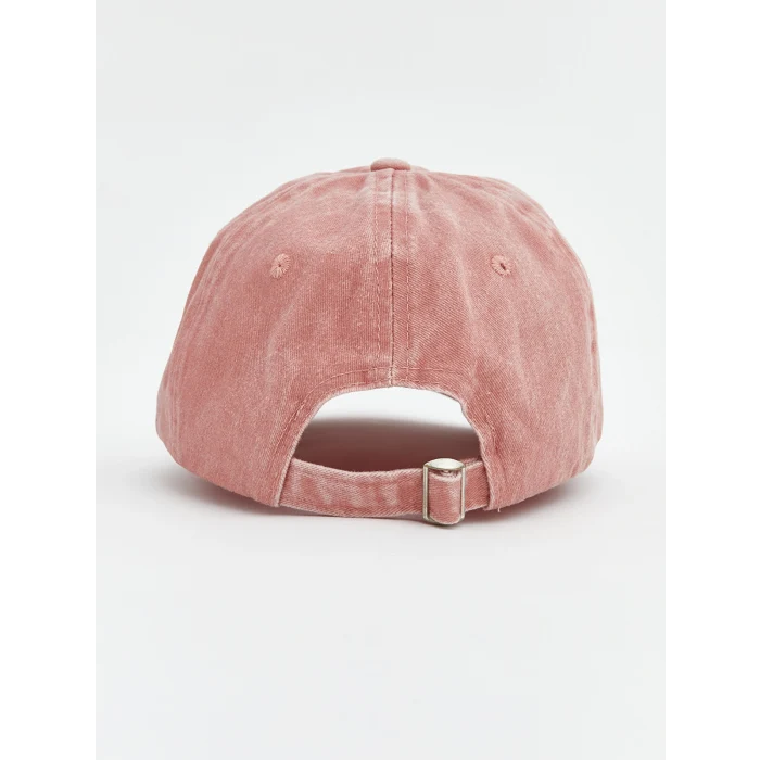 LCW ACCESSORIES Pembe Yazı Nakışlı Kadın Kep Şapka
