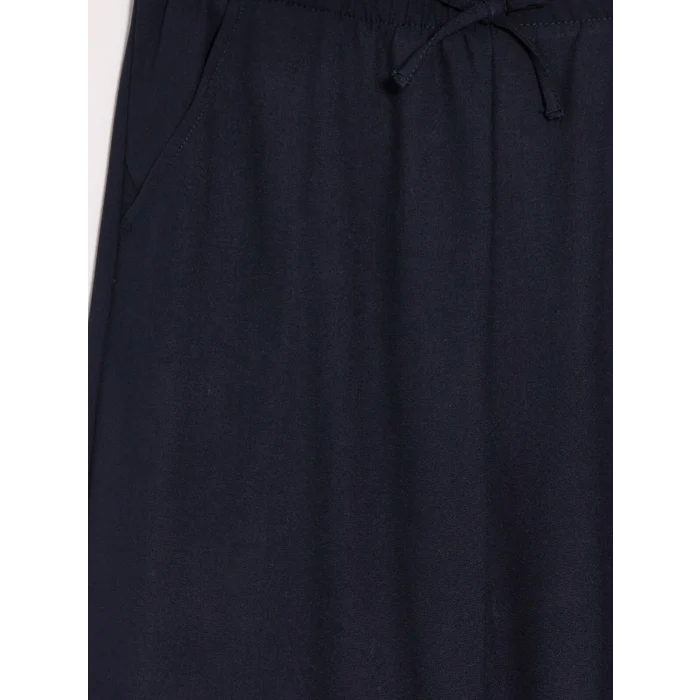 LCW Kids Lacivert Wideleg Kız Çocuk Pantolon