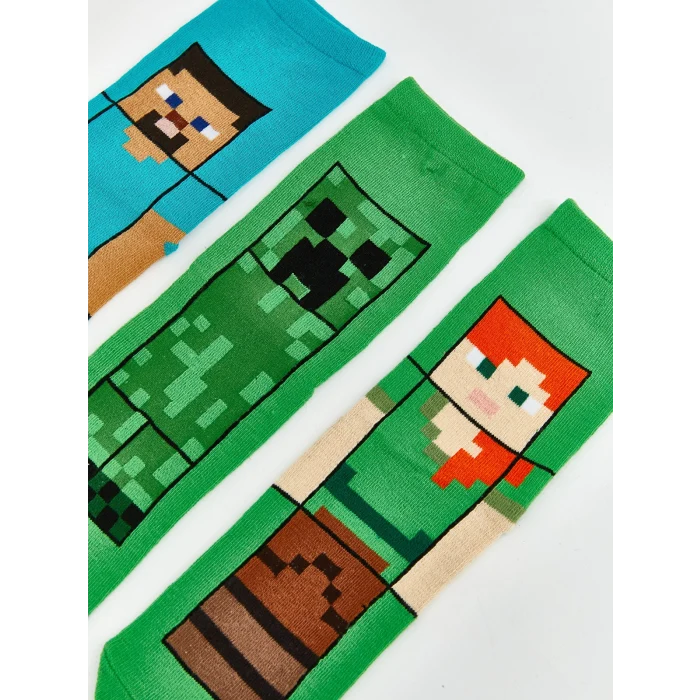 LCW Kids Karışık Minecraft Erkek Çocuk Soket Çorap 5li
