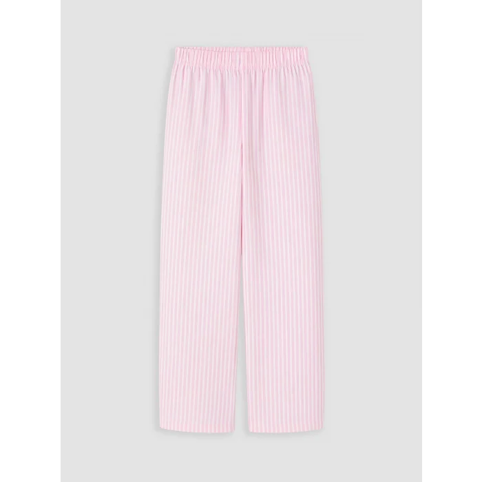 LCW Kids Pembe Baskılı Kız Çocuk Pijama Takımı