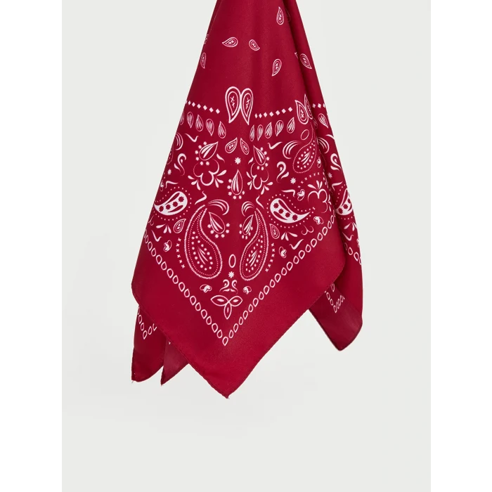 LCW ACCESSORIES Bordo Desenli Kadın Bandana 2li