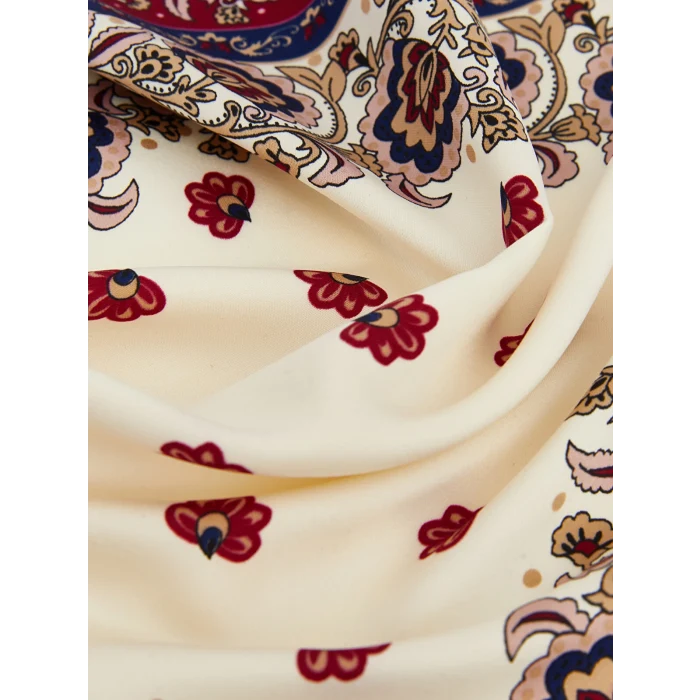 LCW ACCESSORIES Bordo Desenli Kadın Bandana 2li