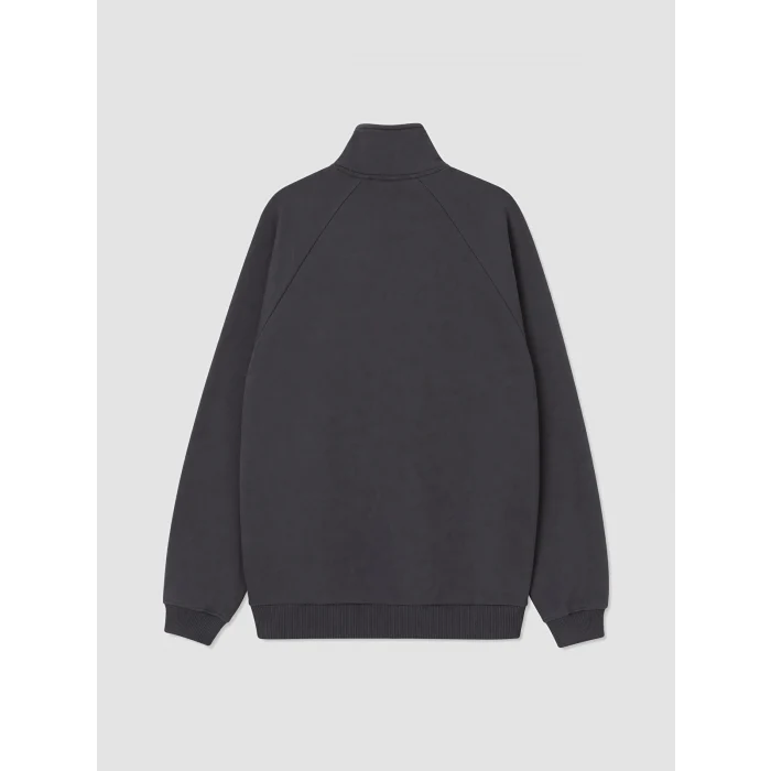 LCW Kids Antrasit Dik Yaka Baskılı Erkek Çocuk Sweatshirt
