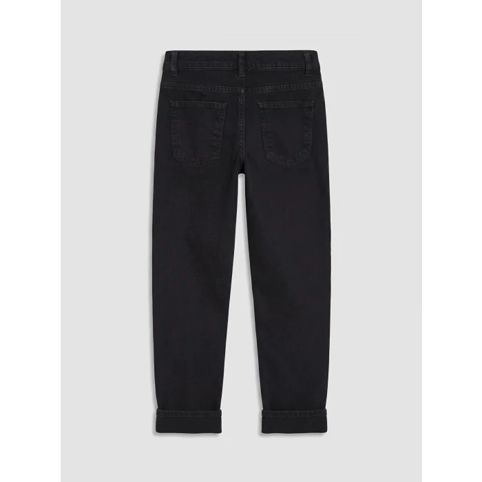 LCW Kids Siyah Regular Fit Erkek Çocuk Jean Pantolon