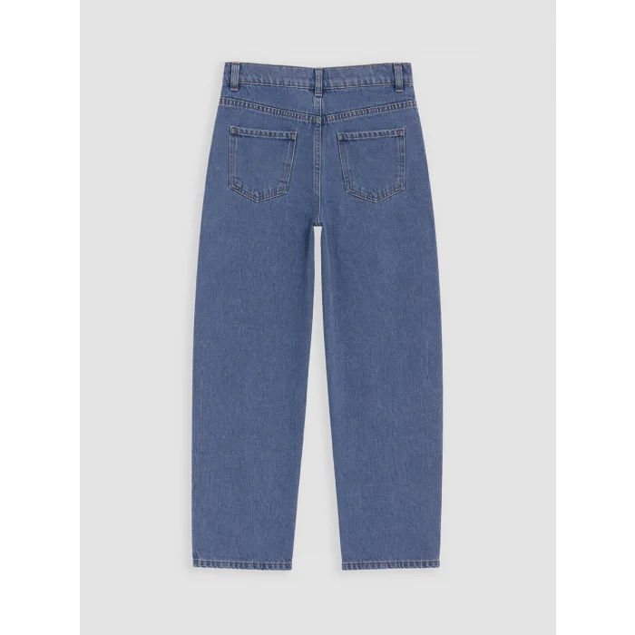 LCW Kids İndigo Wideleg Erkek Çocuk Jean Pantolon