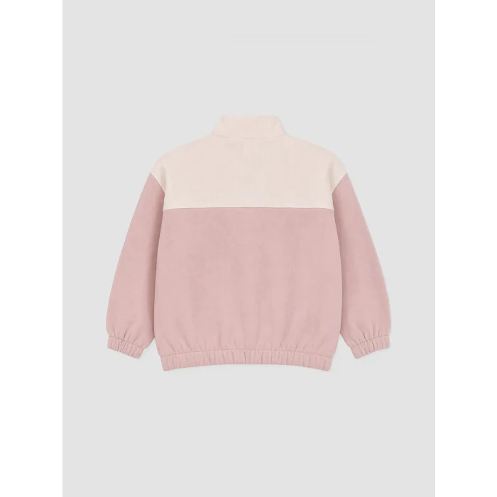 LCW Kids Pembe Renk Bloklu Kız Çocuk Takım