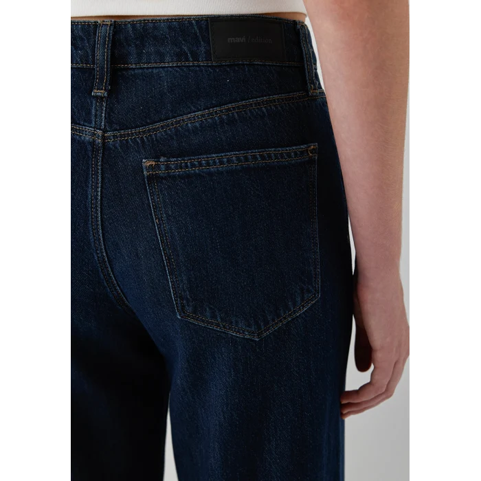 Mavi 1010152-A6210 Mavi Edition Puslu Koyu Mavi Jean Pantolon