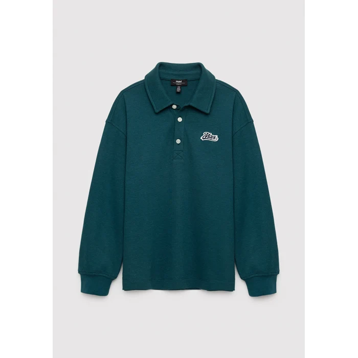 Mavi 6S10193-71932 Mavi Patch Detaylı Yeşil Sweatshirt
