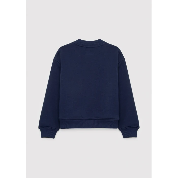 Mavi 6S10190-84371 MJ Logo Nakışlı Lacivert Bomber Ceket