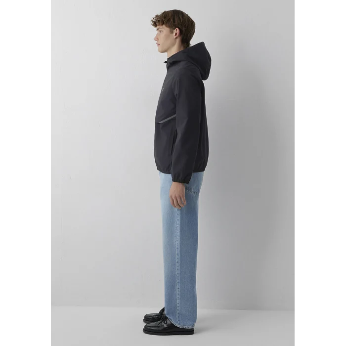 Mavi 0110894-71379 Su İtici Kapüşonlu Siyah Spandex Ceket