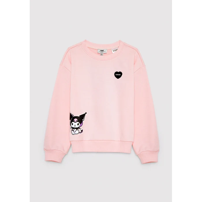 Mavi 7S10199-90773 Kuromi Baskılı Kapüşonsuz Sweatshirt