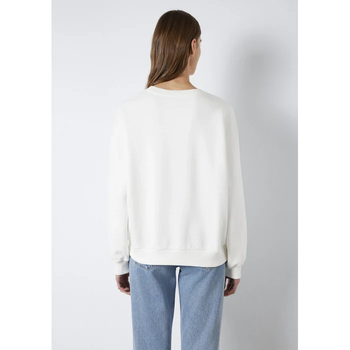 Mavi 1S10366-70057 Mavi Nakışlı Ekru Sweatshirt
