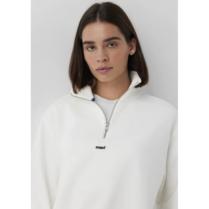 Mavi 1S10553-70057 Ekru Sweatshirt