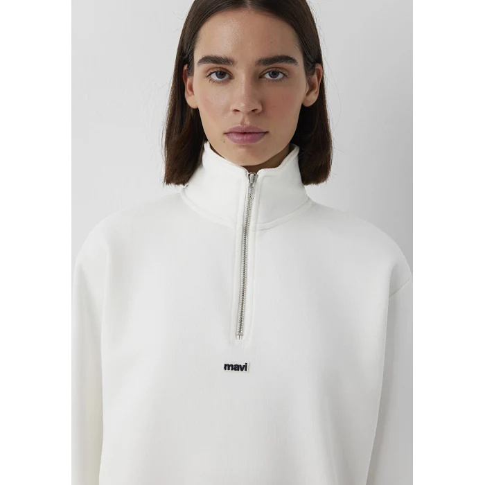 Mavi 1S10553-70057 Ekru Sweatshirt