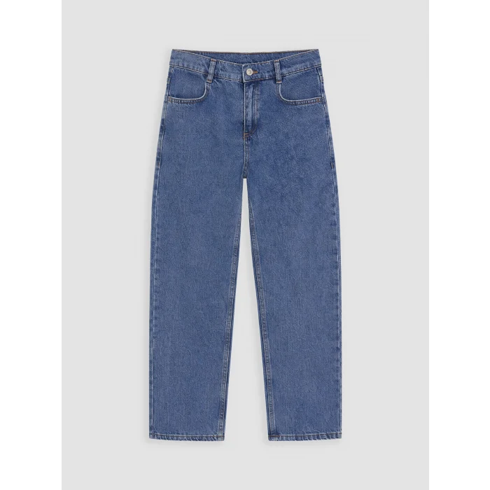 LCW Kids İndigo Wideleg Erkek Çocuk Jean Pantolon