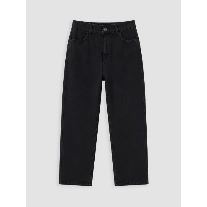 LCW Kids Siyah Loose Fit Erkek Çocuk Jean Pantolon