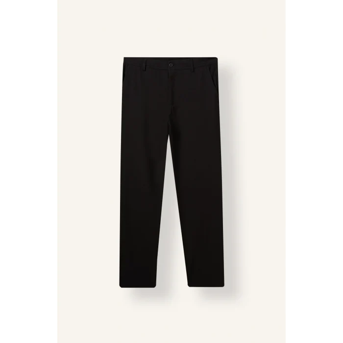 Defacto C7508AXBK27 Siyah Taılored Fit Düz Paça Pantolon