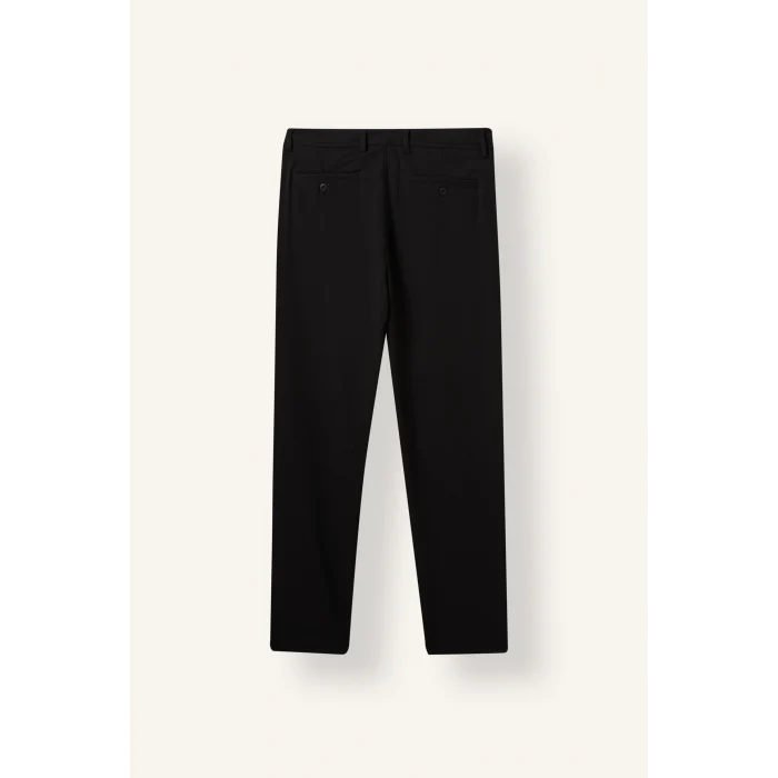 Defacto C7508AXBK27 Siyah Taılored Fit Düz Paça Pantolon