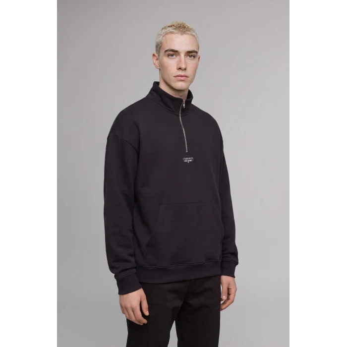 Defacto H3173AXNV173 Lacivert Boxy Fıt Sweatshirt
