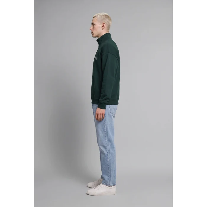 Defacto H3172AXGN852 Yeşil Boxy Fıt Sweatshirt