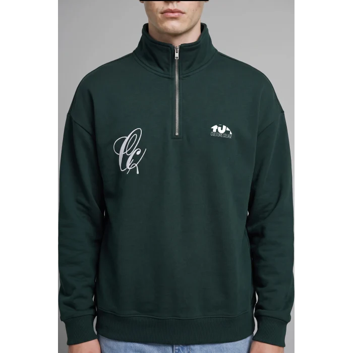 Defacto H3172AXGN852 Yeşil Boxy Fıt Sweatshirt