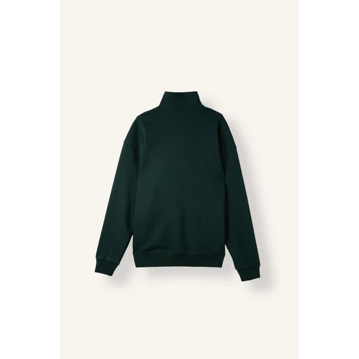 Defacto H3172AXGN852 Yeşil Boxy Fıt Sweatshirt