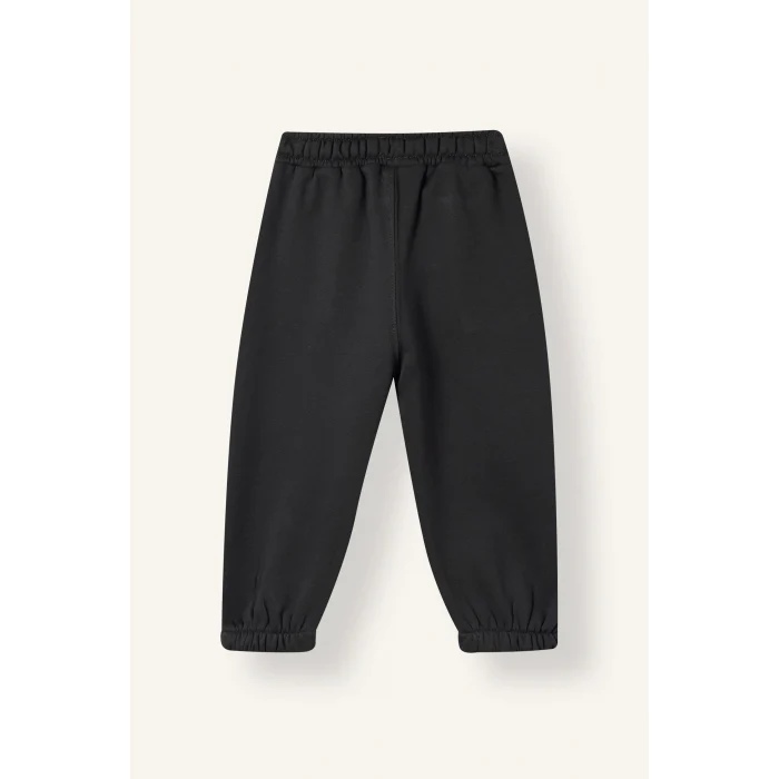 Defacto I4180A5AR221 Antrasit Jogger Fit Yama Cepli Basic Sweatshirt Kumaşı Eşofman Altı Erkek Bebek