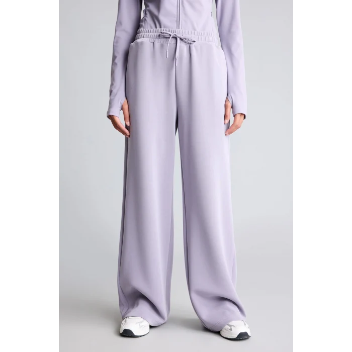 Defacto I6280AXPR522 Mor Relaxed Fit Geniş Paça Standart Boy Modal Sporcu Eşofman Altı