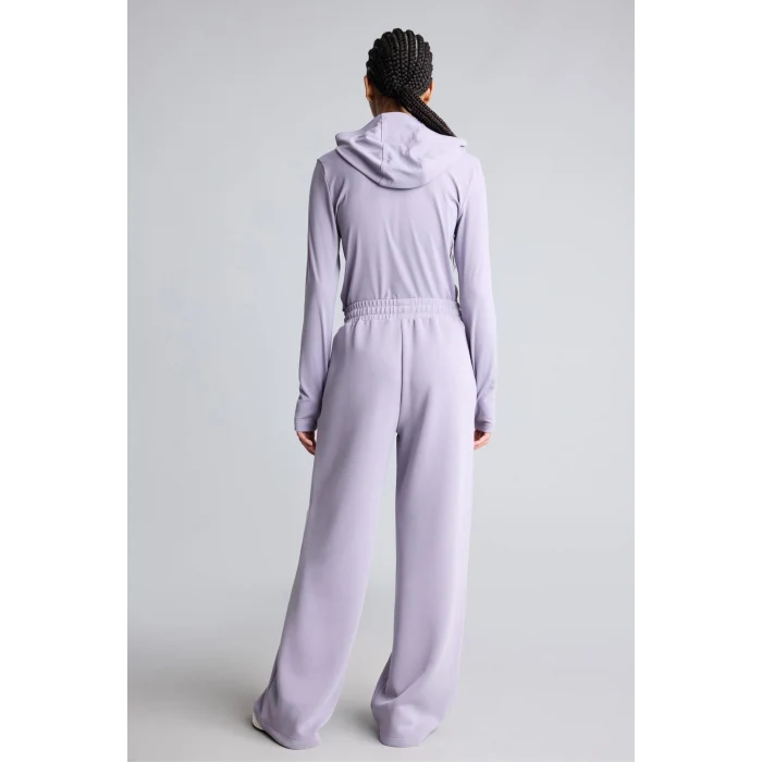 Defacto I6280AXPR522 Mor Relaxed Fit Geniş Paça Standart Boy Modal Sporcu Eşofman Altı