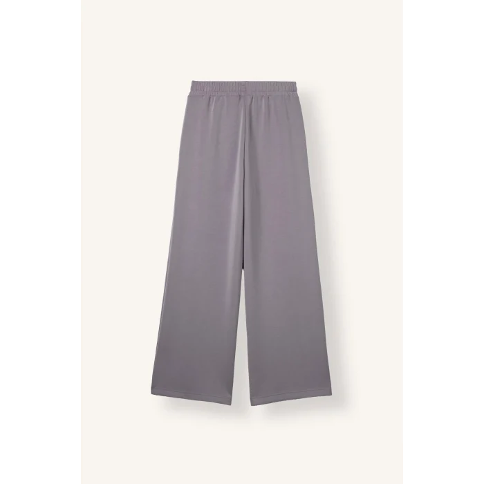 Defacto I6280AXPR522 Mor Relaxed Fit Geniş Paça Standart Boy Modal Sporcu Eşofman Altı