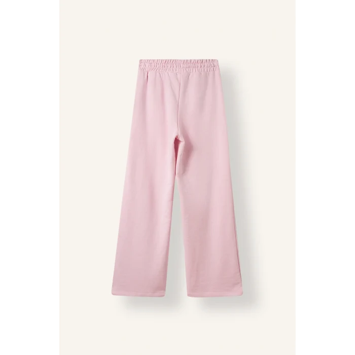 Defacto I5112A8PN47 Pembe Kuromi Baskılı Wide Leg Eşofman Altı Kız Çocuk