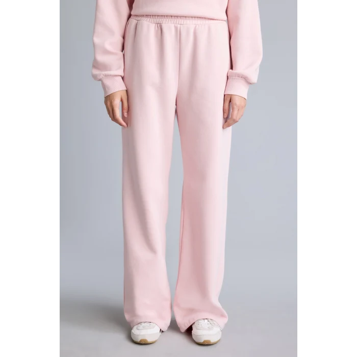 Defacto B8571AXPN38 Pembe Straıght Fıt Basıc Geniş Paça Beli Lastikli Eşofman Altı