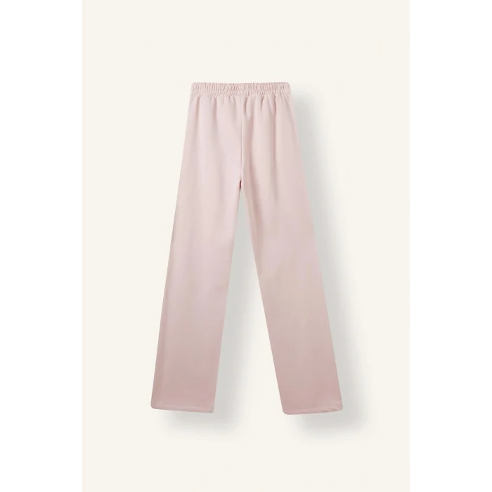 Defacto B8571AXPN38 Pembe Straıght Fıt Basıc Geniş Paça Beli Lastikli Eşofman Altı