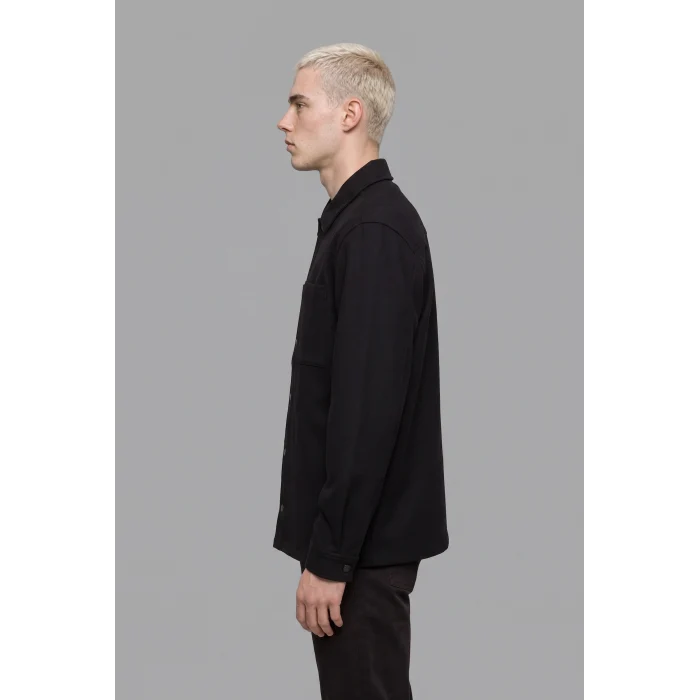 Defacto H6548AXBK81 Siyah Regular Fit Çift Cepli Gömlek Ceket