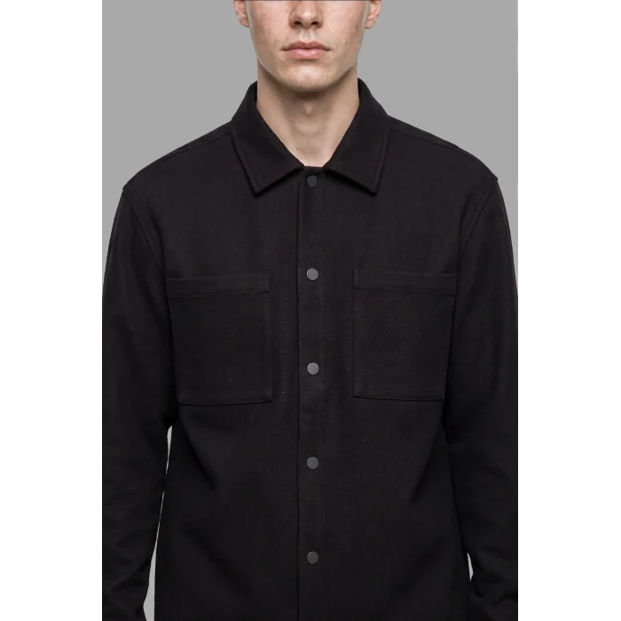 Defacto H6548AXBK81 Siyah Regular Fit Çift Cepli Gömlek Ceket