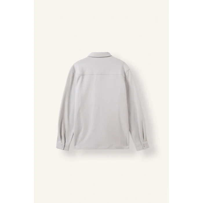 Defacto H6548AXGR293 Gri Regular Fit Çift Cepli Gömlek Ceket