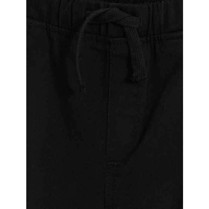 LCW Kids Siyah Slim Fit Erkek Çocuk Gabardin Pantolon