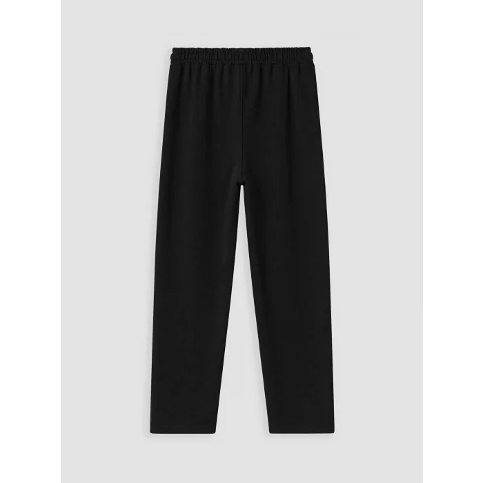 LCW Kids Siyah Regular Fit Erkek Çocuk Eşofman Altı
