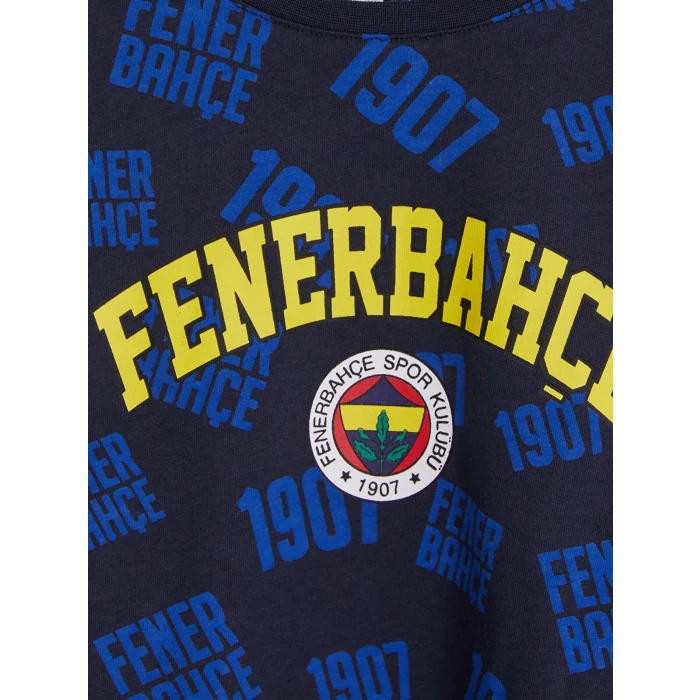 LCW Kids Lacivert Fenerbahçe Erkek Çocuk Pijama Takımı