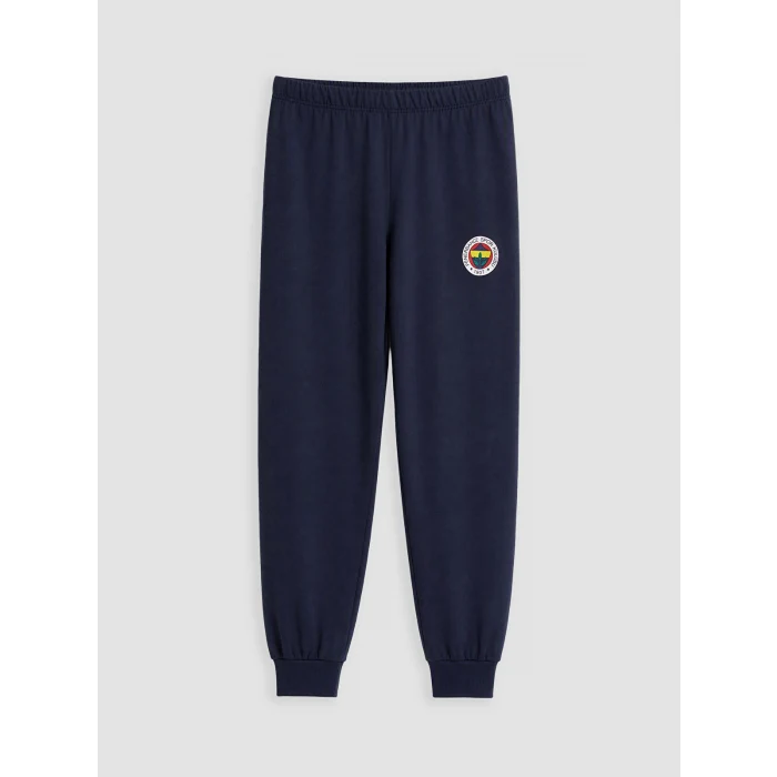 LCW Kids Lacivert Fenerbahçe Erkek Çocuk Pijama Takımı