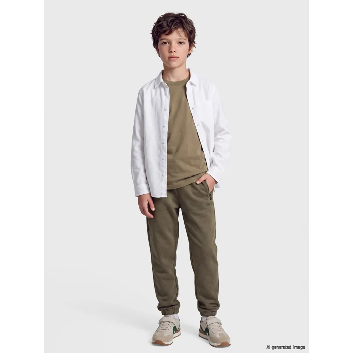 LCW Kids Haki Erkek Çocuk Jogger Eşofman Altı