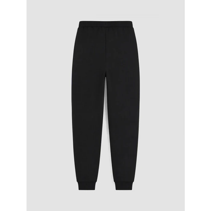 LCW Kids Siyah Kız Çocuk Jogger Eşofman Altı 2li Takım
