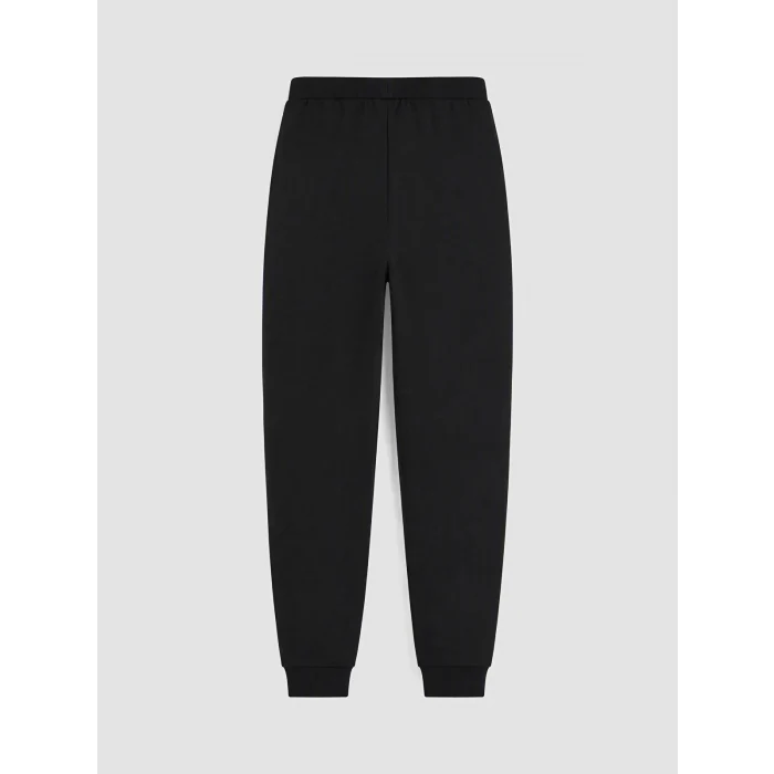 LCW Kids Siyah Kız Çocuk Jogger Eşofman Altı 2li Takım