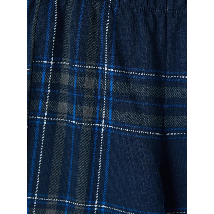 LCW Kids Gri Bisiklet Yaka Erkek Çocuk Pijama Takım