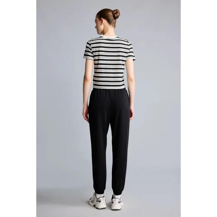 Defacto H7167AXBK81 Siyah Standart Fit Jogger Paça Cepli Modal Sporcu Eşofman Altı